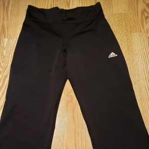 Adidas Women's Athletic Capri Pants Size:  Small Black